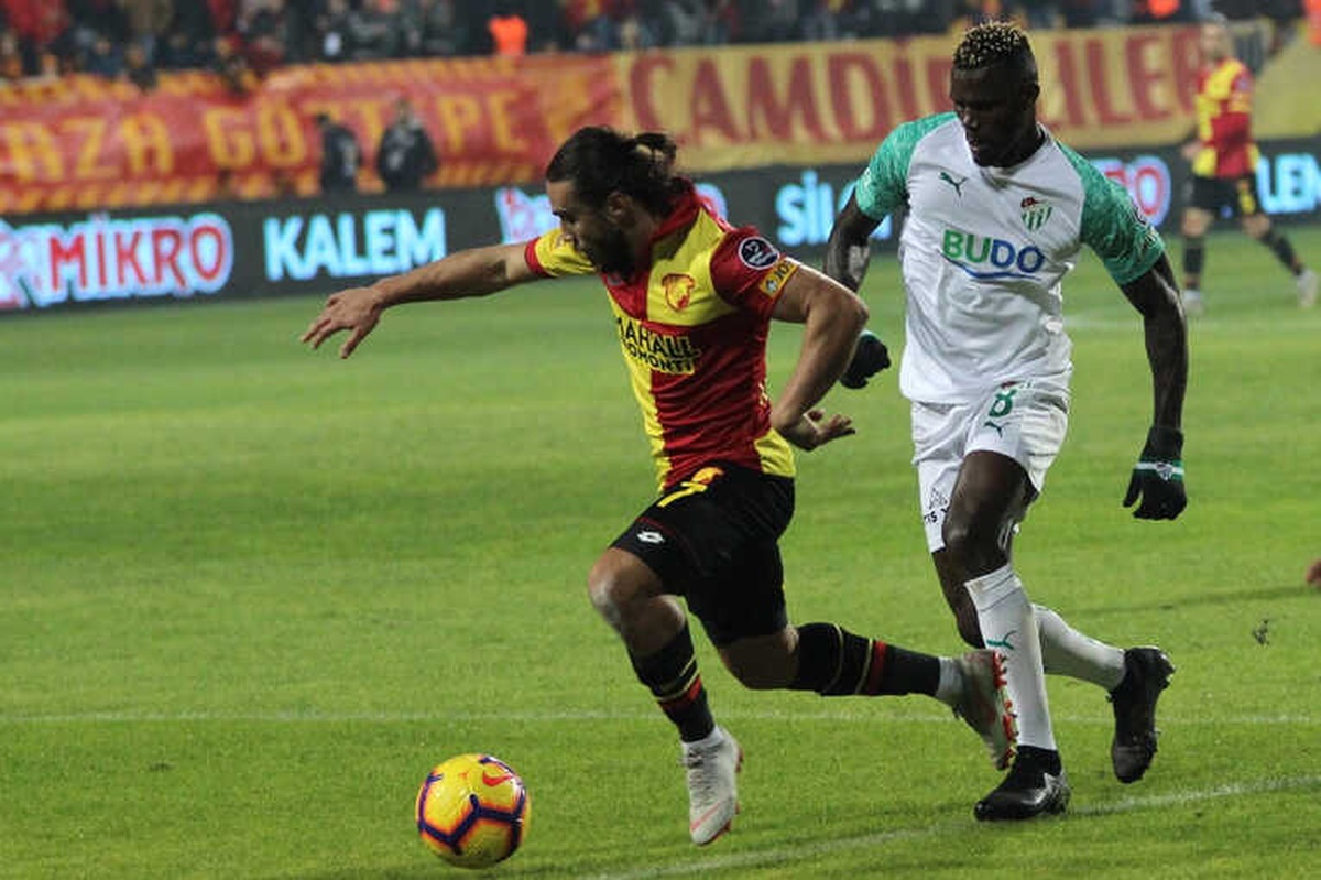 Göztepe ile Bursaspor Puanları Paylaştı