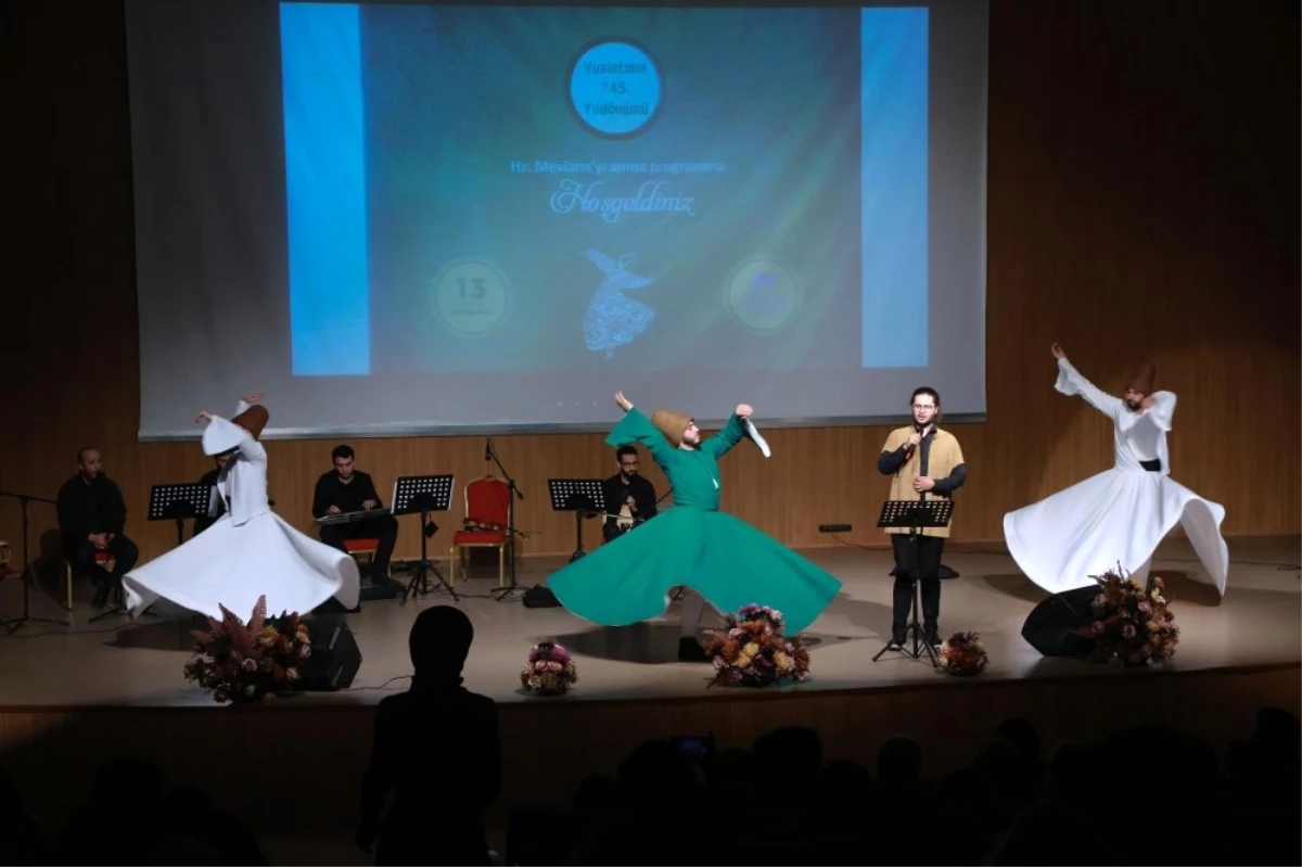 Hz. Mevlana, Karabük Üniversitesinde Anıldı