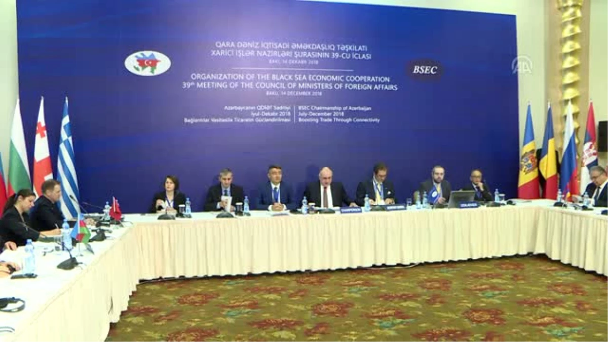 Kei 39. Dışişleri Bakanları Konseyi Toplantısı - Dışişleri Bakanı Çavuşoğlu