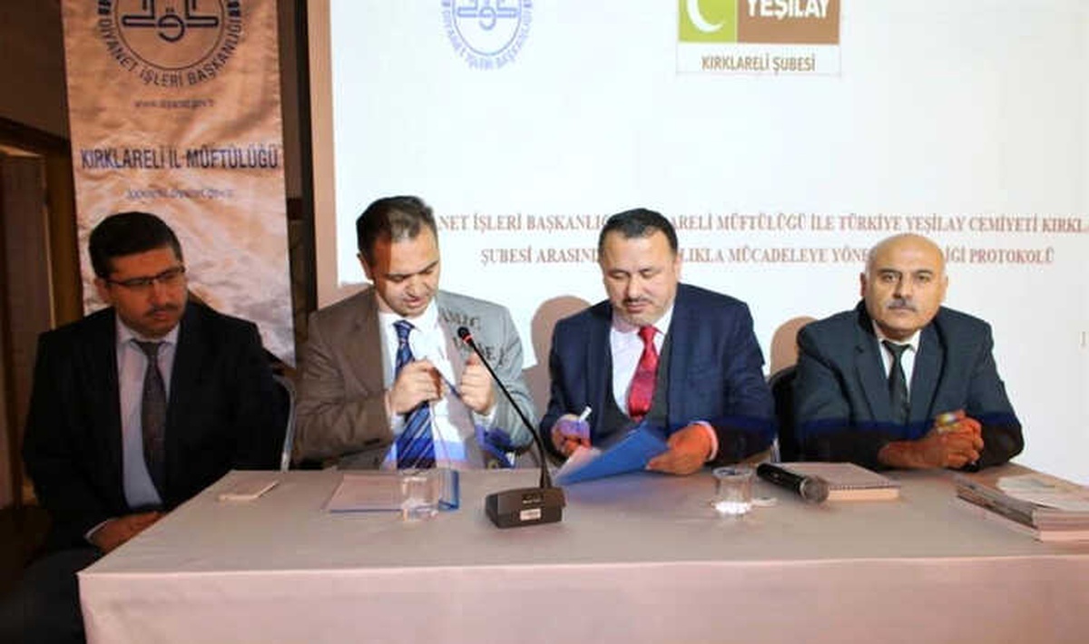 Müftülük ile Yeşilay Arasında İşbirliği Protokolü