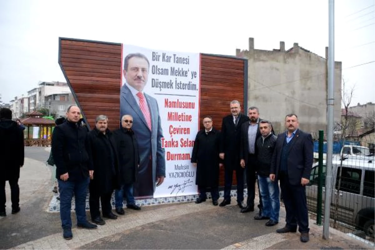 Muhsin Yazıcıoğlu Parkı Hizmete Açıldı