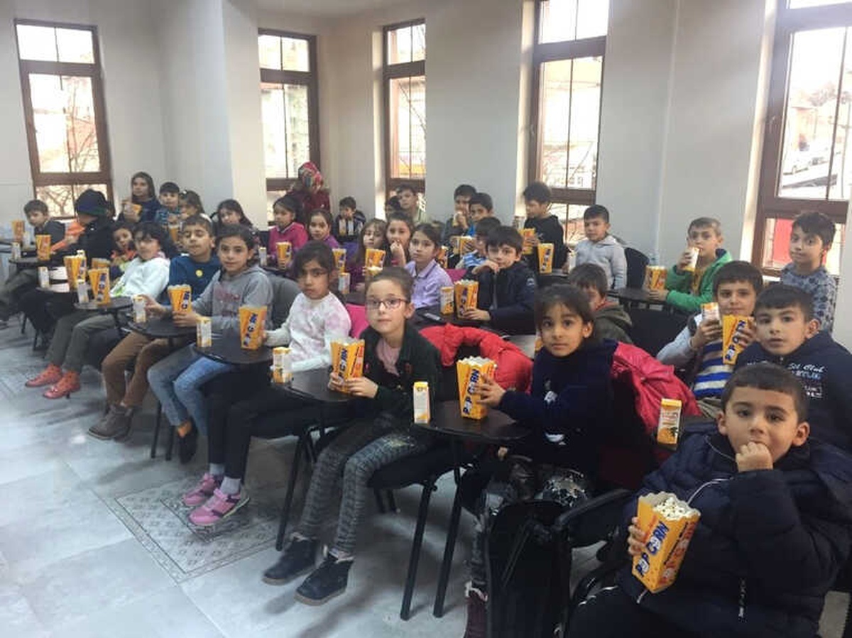 Odunpazarı\'nda Çocuklara Özel Film Gösterimi