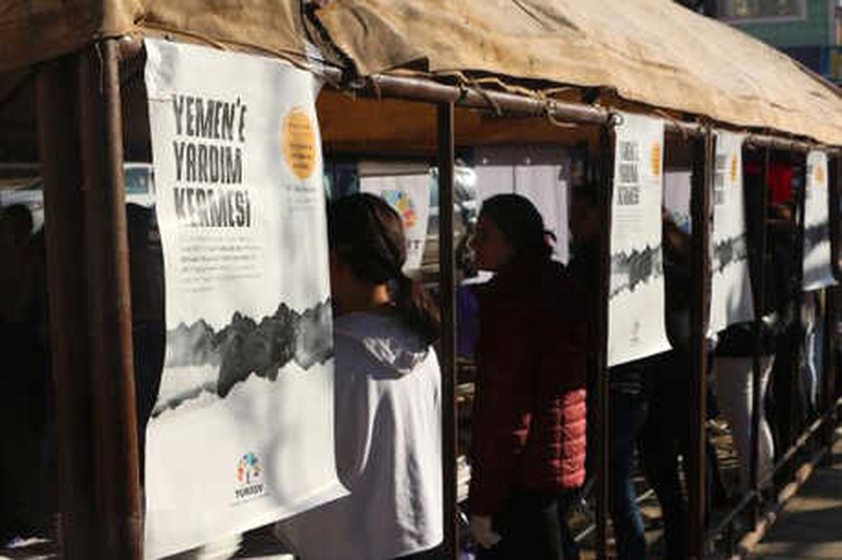 Türgev\'den Yemen İçin Kermes Etkinliği
