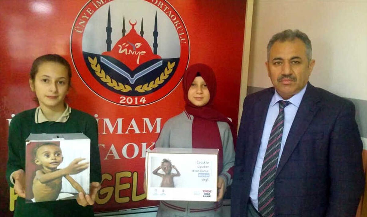Ünye\'de Yemen\'e Yardım Kampanyası