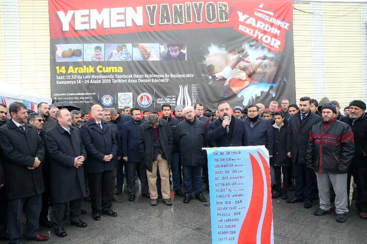 Yemen\'e Yardım Kampanyası"