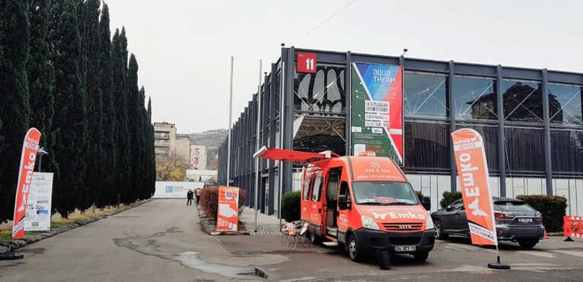Yerli Üretim Emko Kombiler Tiflis Fuarı\'nda
