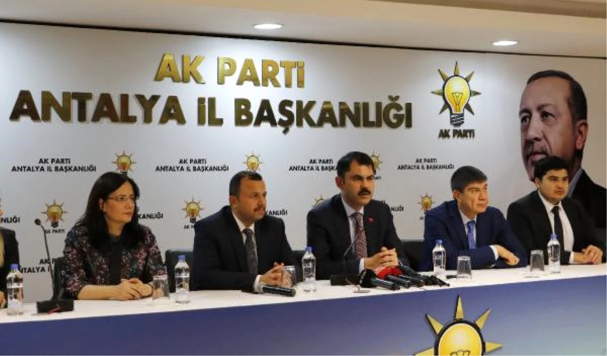 Bakan Kurum: Antalya\'daki Projeleri Yakından Takip Ediyoruz (2)