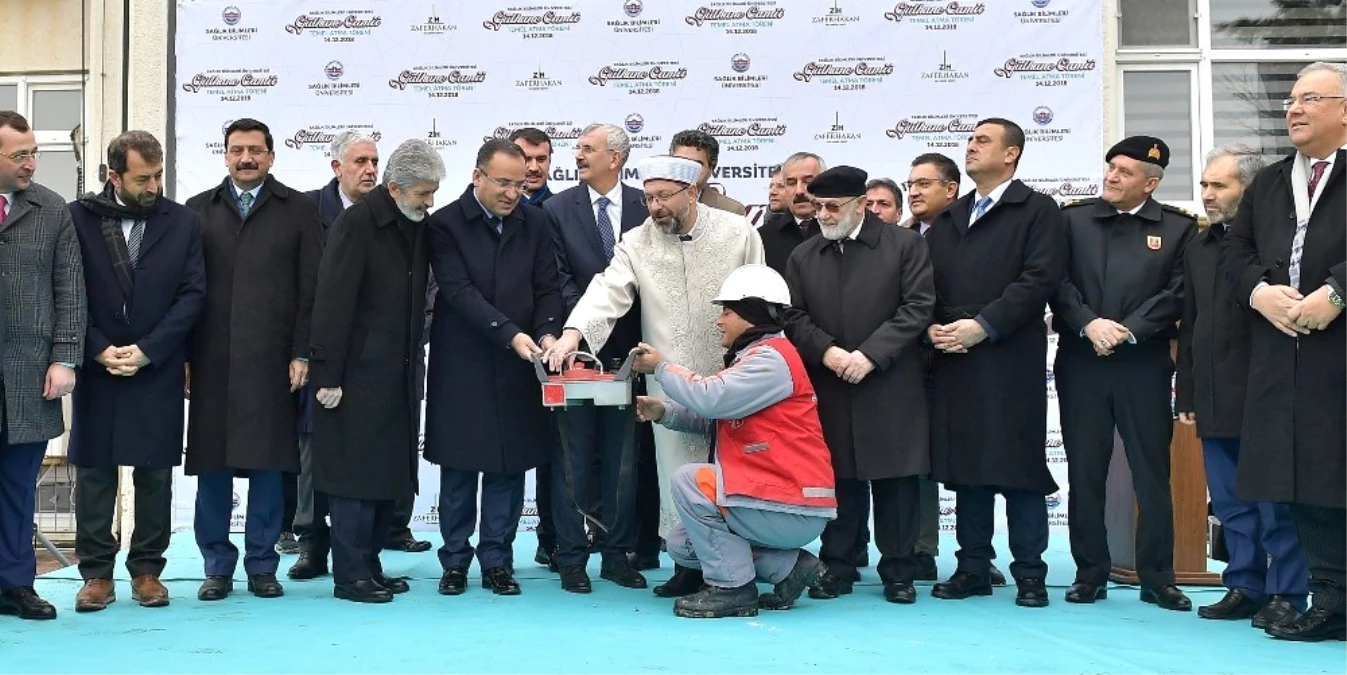 Başkan Tuna Cami Temel Atma Töreninde