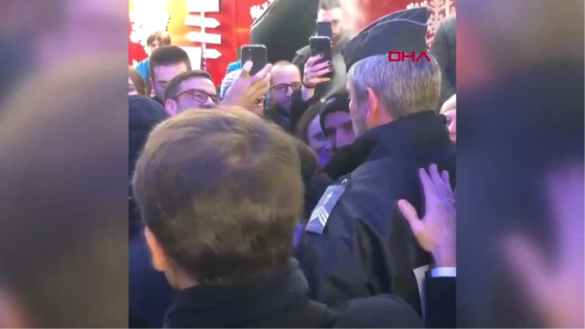 Dha Dış - Macron, Strasbourg Polisini Tebrik Etti, Vatandaşlarla Görüştü
