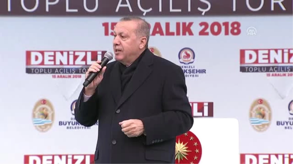 Erdoğan: "Biz Kimin Ne Söylediğine Değil Kendimizin Ne Yaptığına Bakıyoruz"