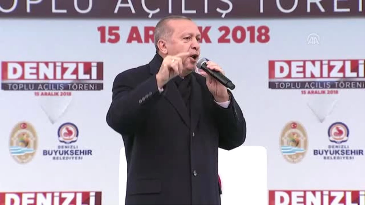 Erdoğan: "Biz Türkiye\'yi Bugünlere Terör Örgütlerine Rağmen, CHP\'ye Rağmen Getirdik"