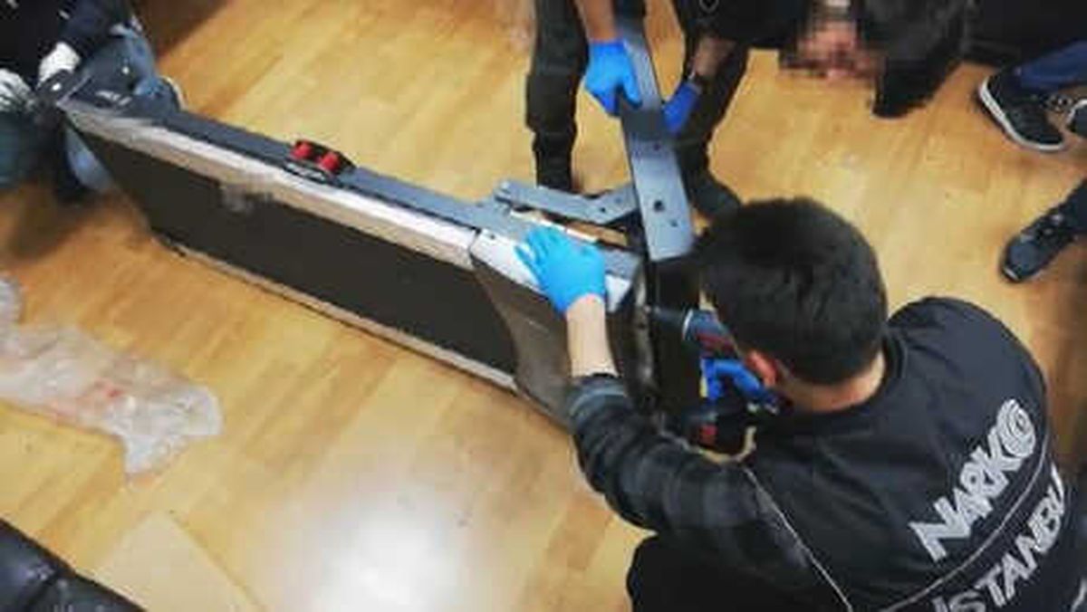 Koşu Bandından Uyuşturucu Çıktı
