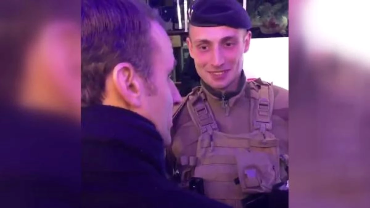 Macron, Strasbourg Polisini Tebrik Etti, Vatandaşlarla Görüştü
