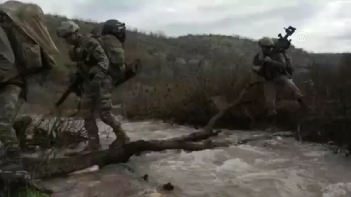 PKK\'lı Teröristlerin Barındığı Yerler İmha Edildi