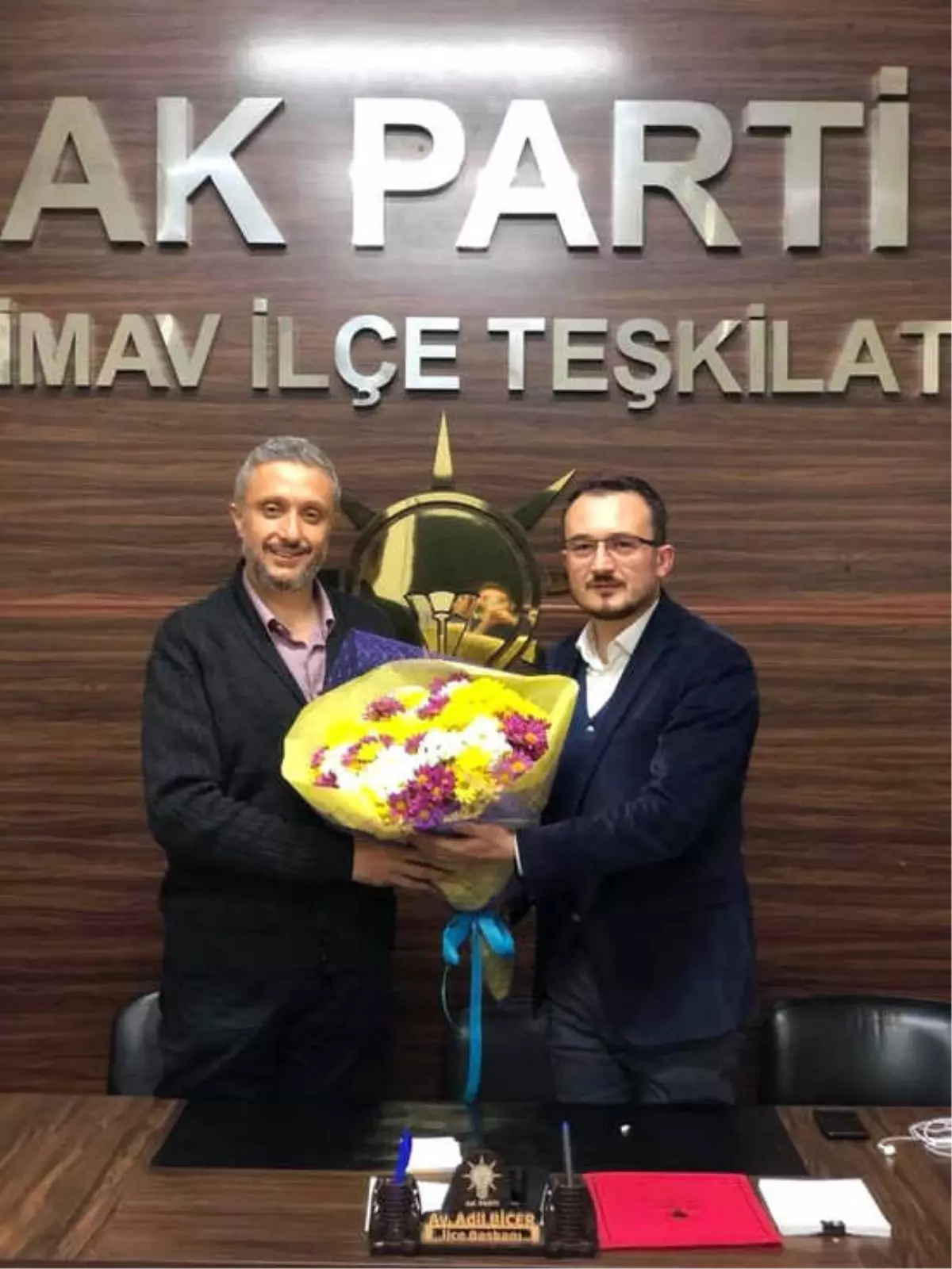 AK Parti Simav İlçe Başkanlığı\'nda Görev Değişikliği