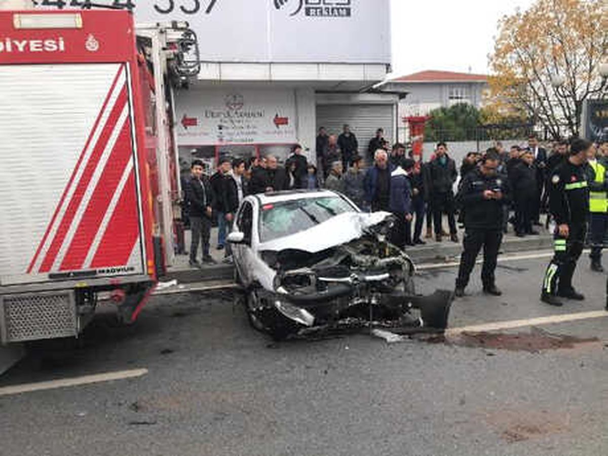 Avcılar\'da Trafik Kazası: 4 Yaralı (1)