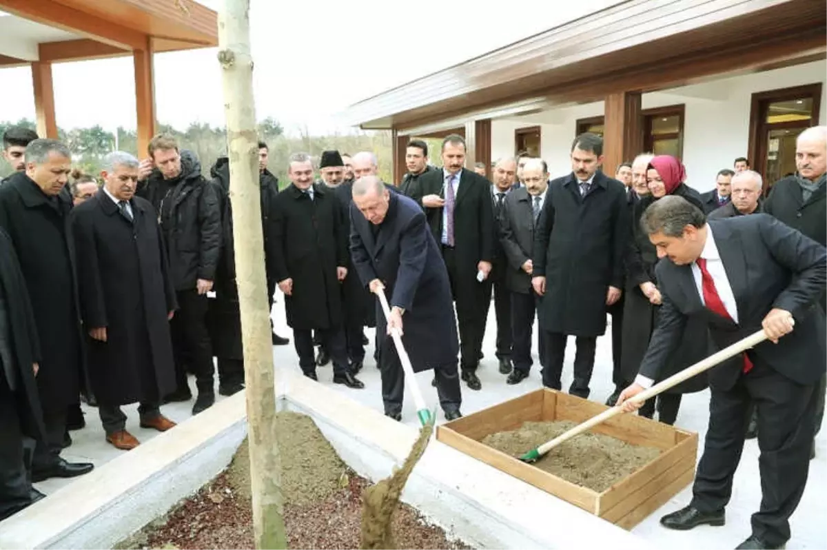 Cumhurbaşkanı Erdoğan, 15 Temmuz Millet Bahçesini Gezdi