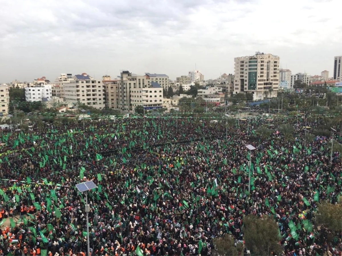Hamas\'ın 31\'inci Kuruluş Yıl Dönümü Kutlandı