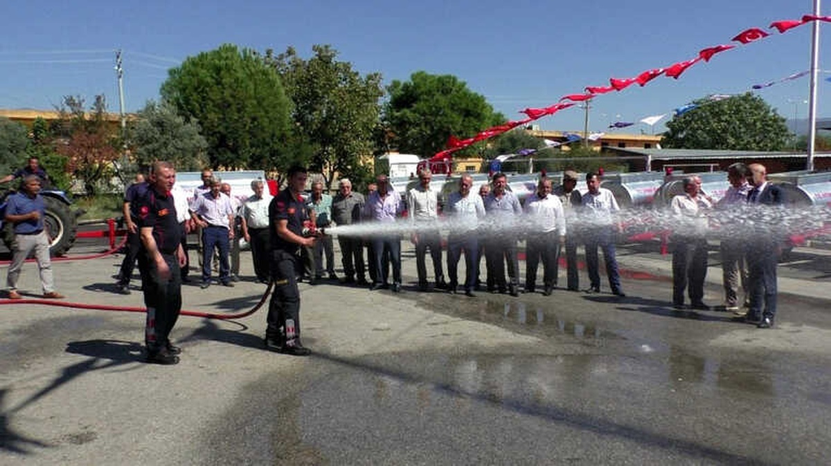 Kırsal Mahallere Verilen Tanker ve Eğitimler İtfaiyenin Elini Güçlendirdi