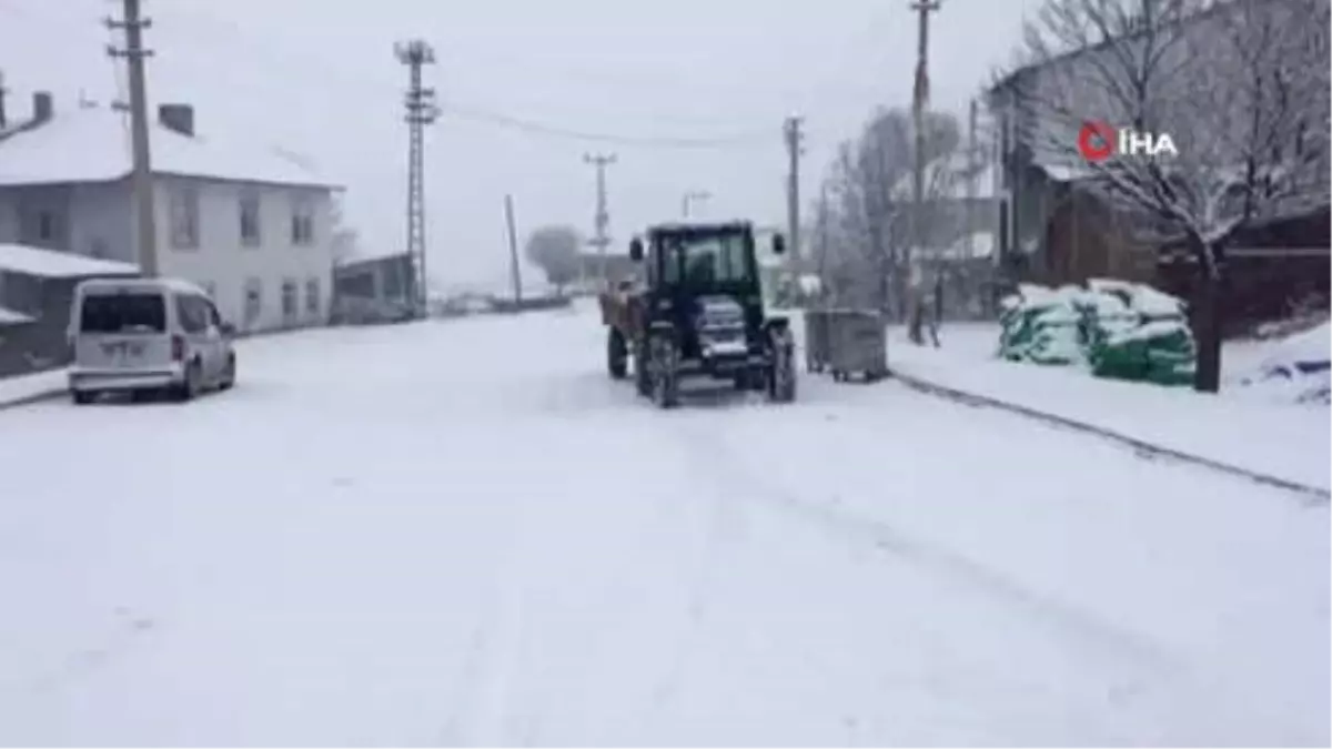 Bingöl\'ün İlçelerinde Kar Yağışı Etkili Olmaya Başladı