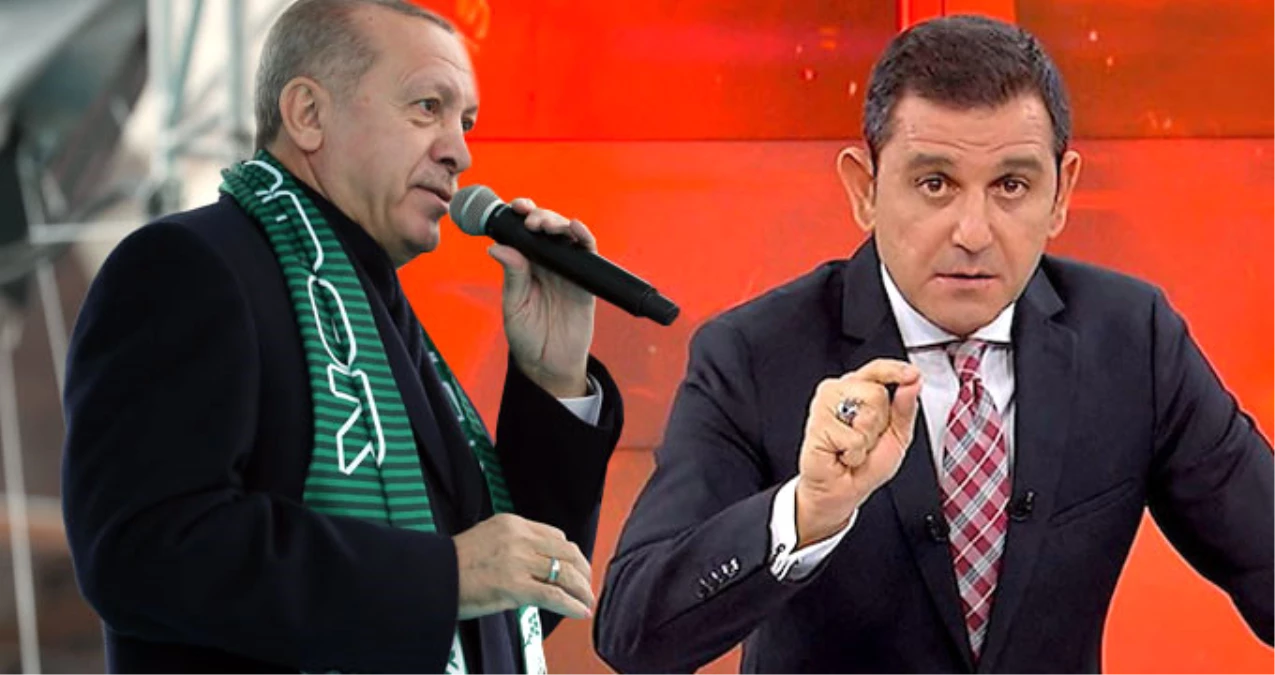 Erdoğan\'dan Fatih Portakal\'a: Bilmezsen Haddini Bu Millet Patlatır Enseni