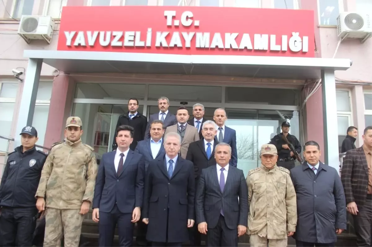 Gaziantep Valisi Davut Gül, Yavuzeli İlçesini Ziyaret Etti