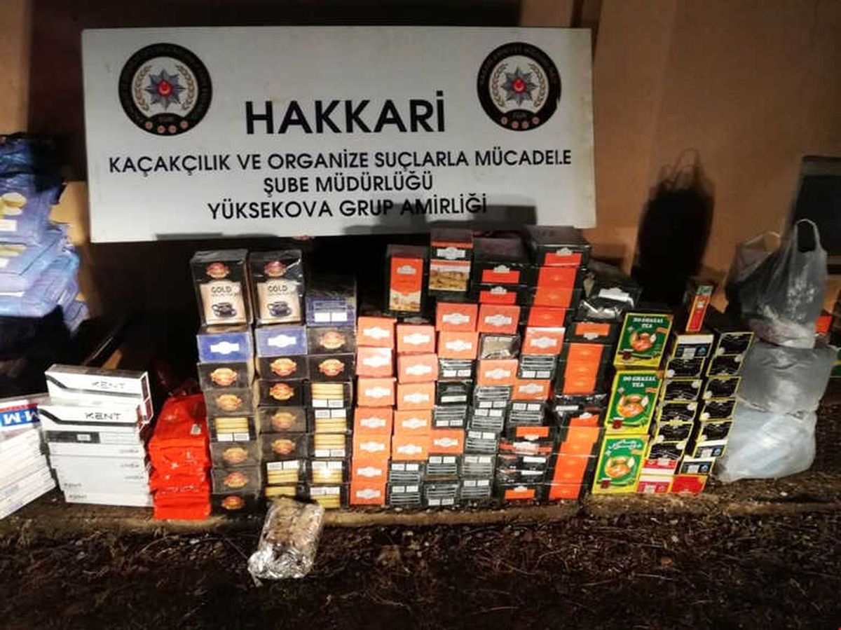 Hakkari\'de Kaçakçılık Operasyonu