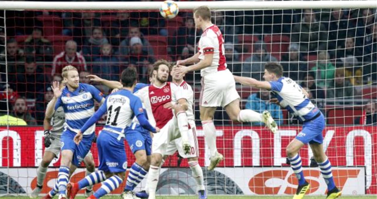 Hollanda Liginde Ajax, De Graafschap\'ı Bozguna Uğrattı: 8-0