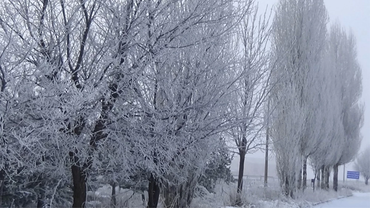 Termometreler Eksi 15 Dereceyi Gördü, Kars Çayı Buz Tuttu