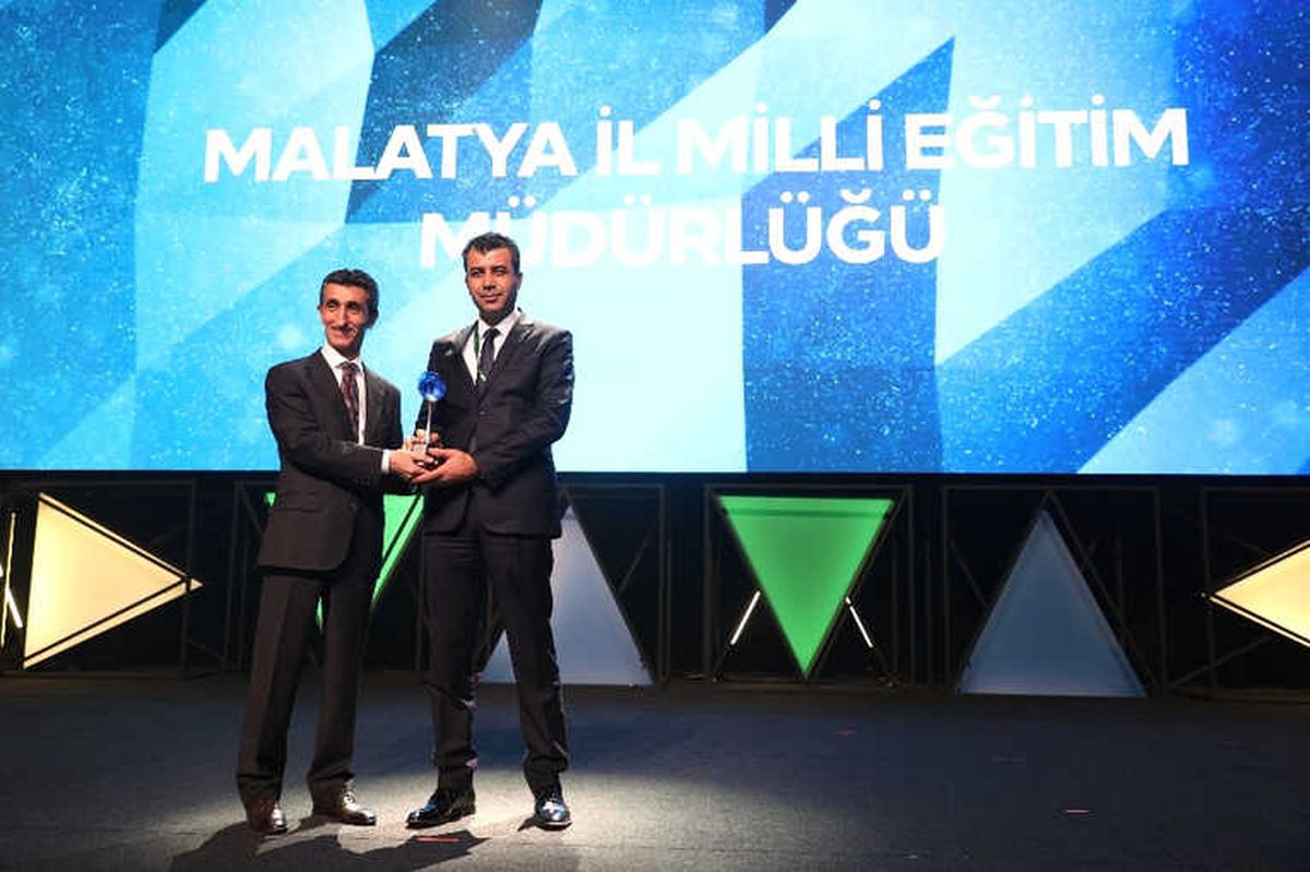 Malatya Milli Eğitim Müdürlüğü\'ne \'Kristal Baret Ödülü\'