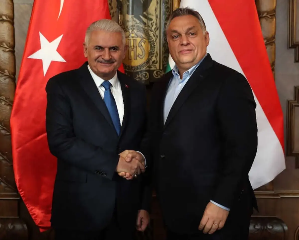 TBMM Başkanı Yıldırım, Macaristan Başbakanı Orban ile Görüştü