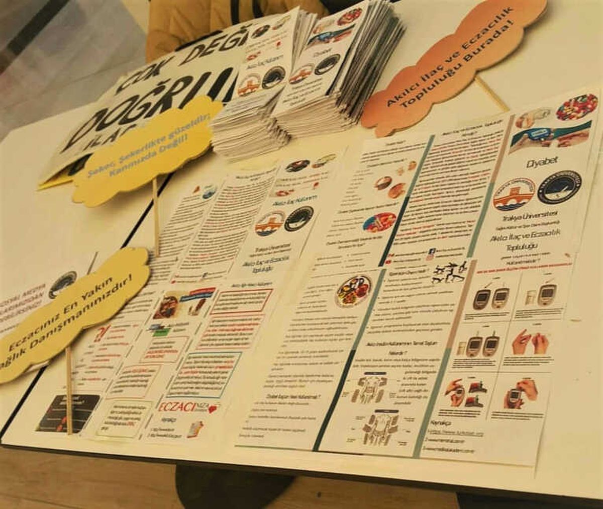 Trakya Üniversitesi Öğrencilerinden Akılcı İlaç Kullanımı ve Diyabet Etkinliği