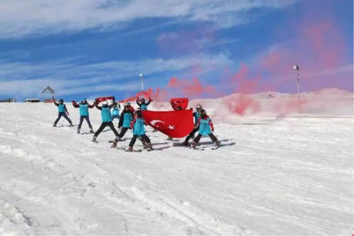 Tugay Komutanlığı\'ndaki Kayak Merkezi Sezonu Açtı