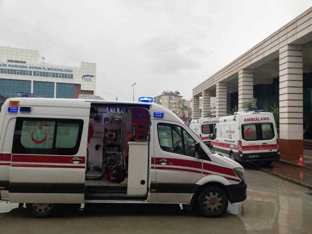 Aydın\'da Hastanede Trafo Yangını