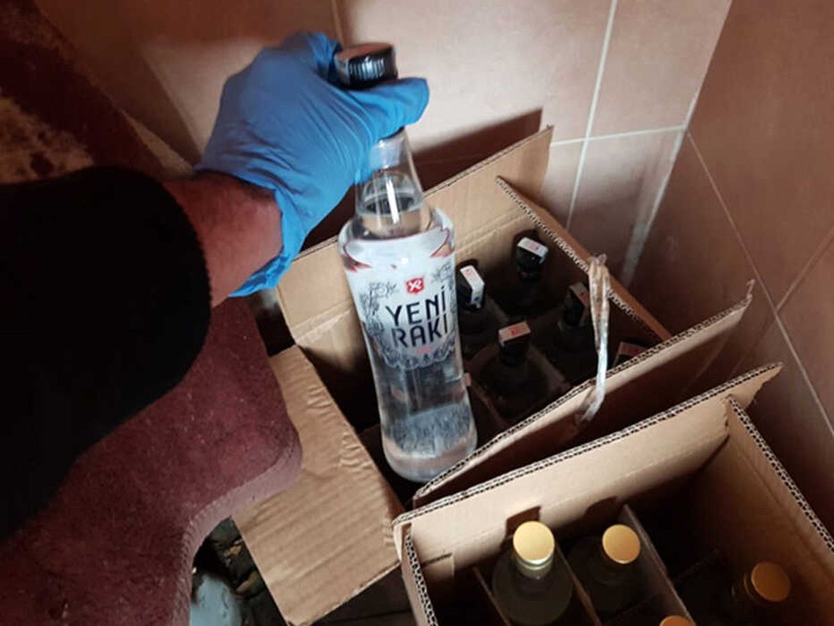 Çorum Polisinden Kaçak İçki Operasyonu