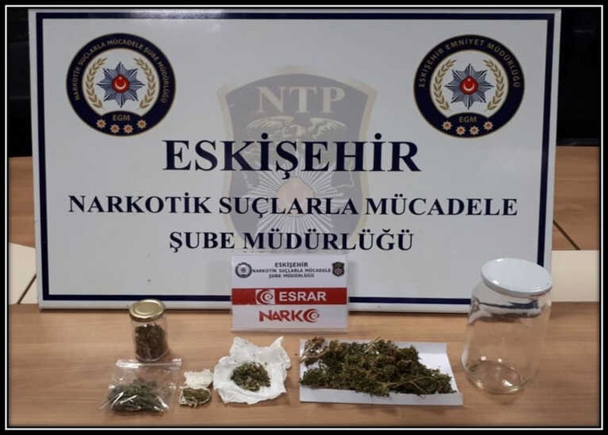 Eskişehir\'de Uyuşturu Operasyonu