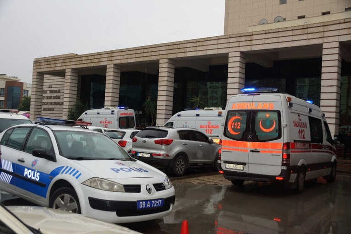 Hastanedeki Yangın Tatbikat Sayesinde Sıkıntısız Atlatıldı
