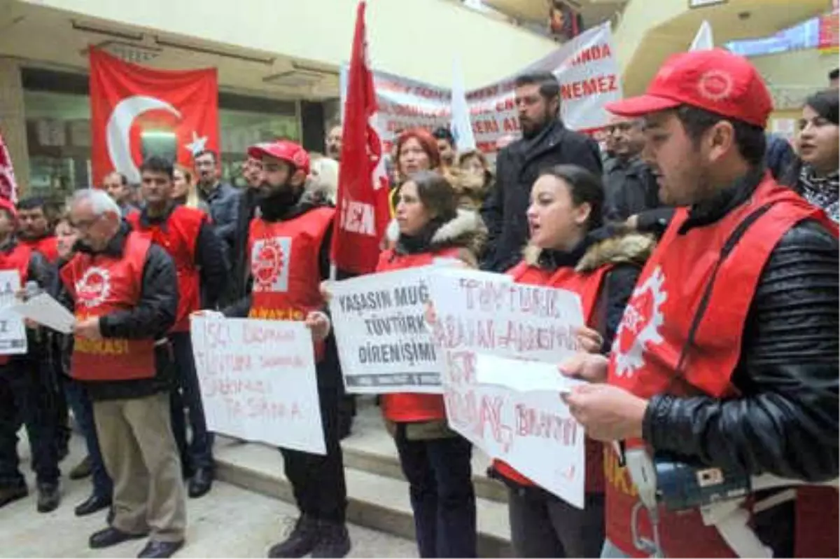 İşten Çıkarılan Çalışanlardan Protesto