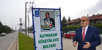 İznik'te Kaymakam Hüseyin Avcı'nın İsmi Bulvarda Yaşayacak