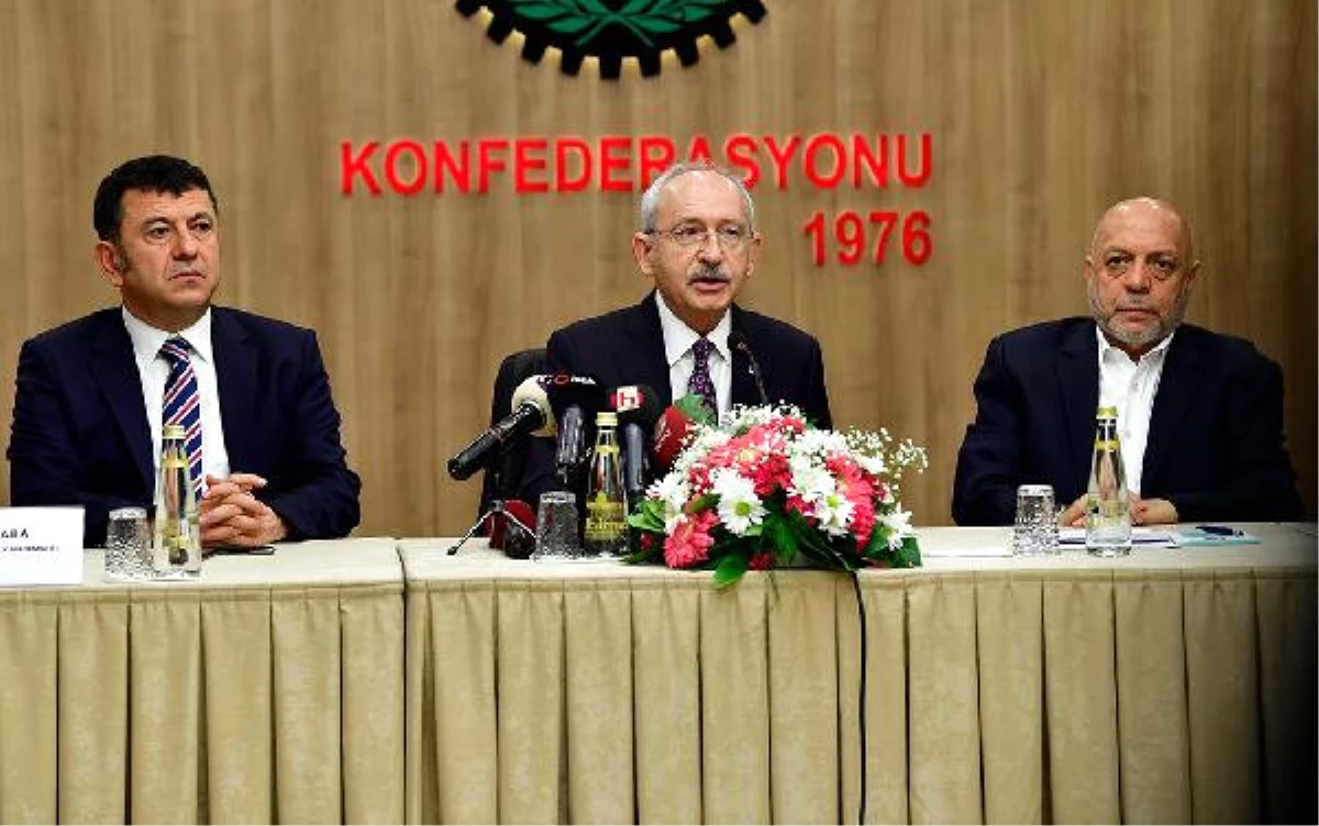 Kılıçdaroğlu: 2 Bin 200 TL\'nin Altında Asgari Ücreti Kabul Etmiyoruz