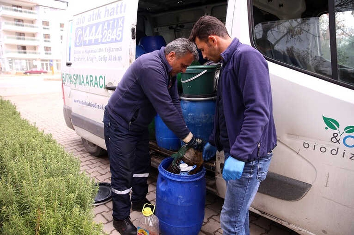 Merkezefendi Belediyesi 38 Ton Atık Yağ Geri Dönüşüme Kazandırdı