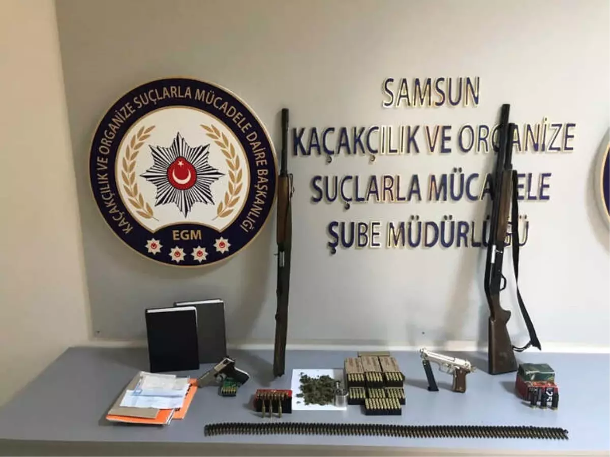 Samsun\'da Silah Kaçakçılığı Operasyonu: 13 Gözaltı