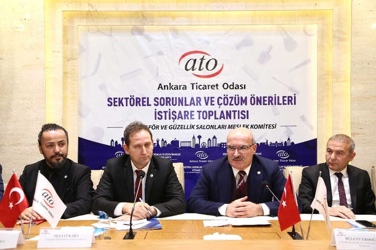 ATO\'da Kuaför ve Güzellik Salonlarının Sorunları Mercek Altına Alındı