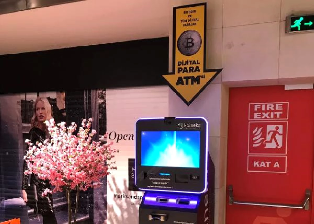 Türkiye\'nin İlk Bitcoin ATM\'si Hizmete Girdi