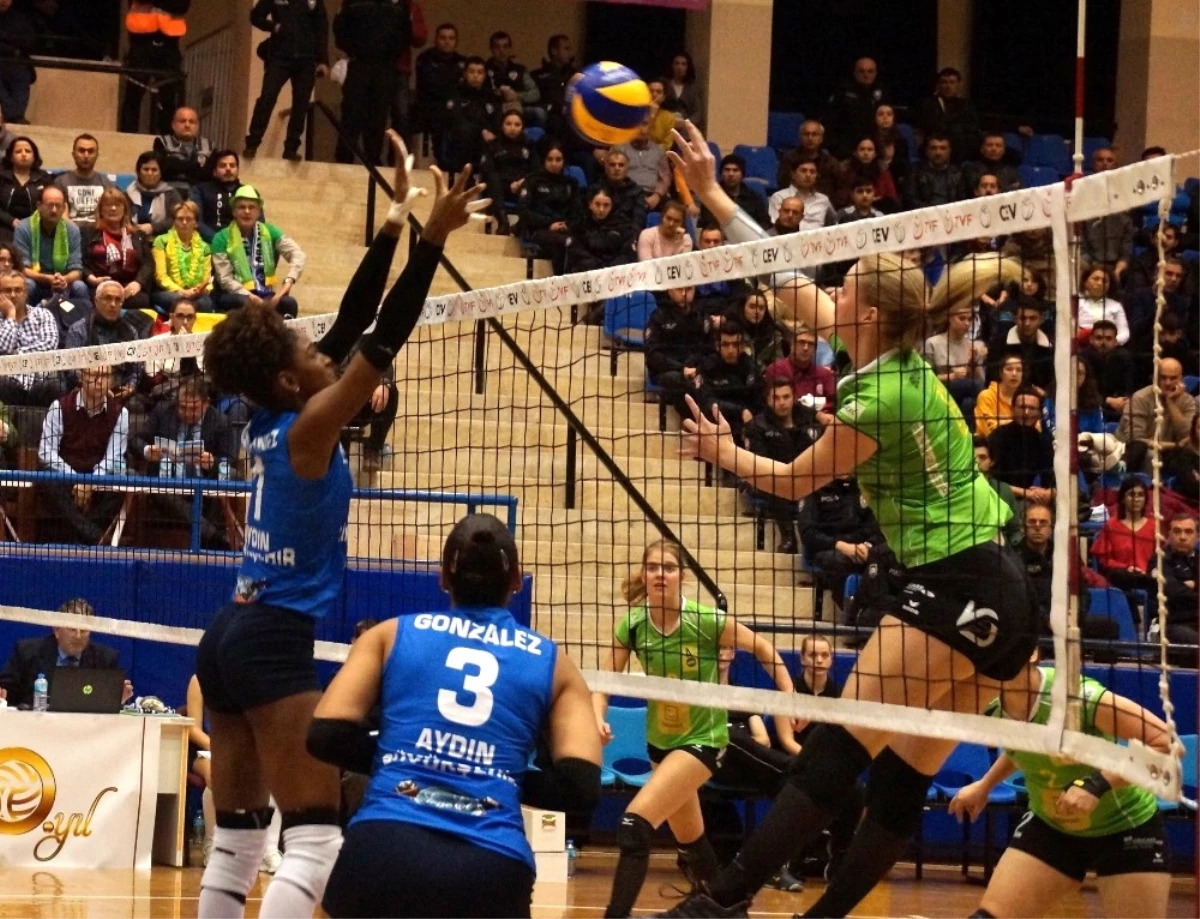 Cev Challennge Kupası: Aydın Büyükşehir Belediyespor: 3 - Hermes Oostende: 0