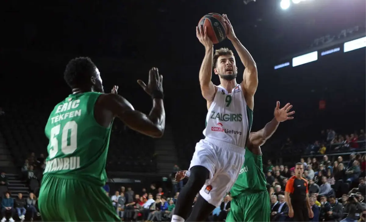 Darüşşafaka Tekfen, Zalgiris\'e Diş Geçiremedi!