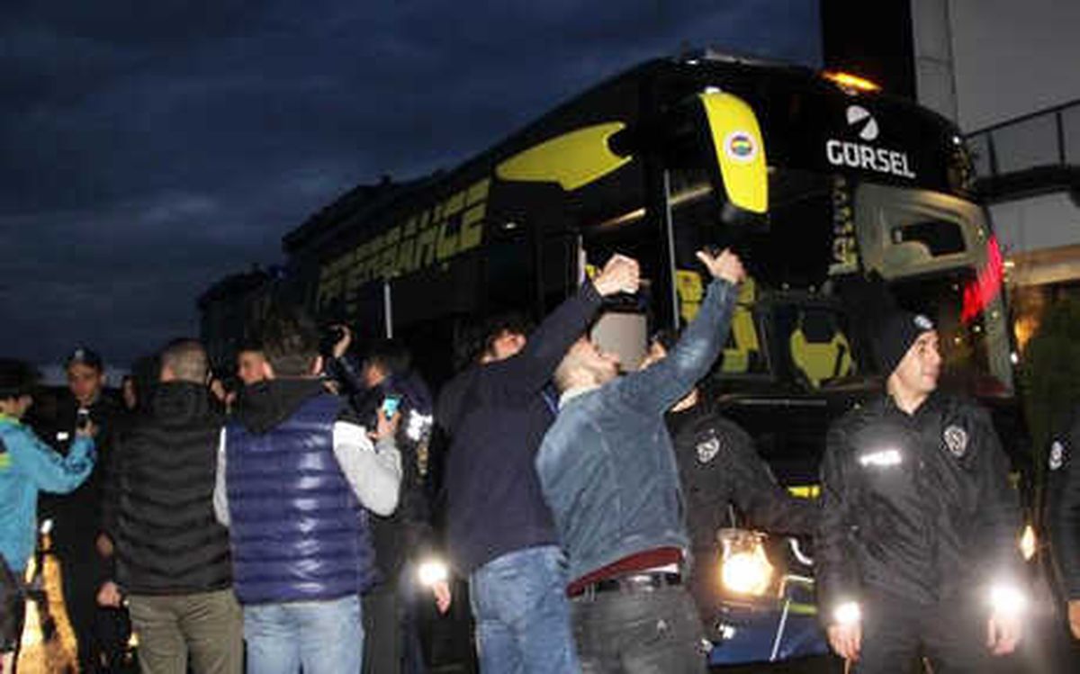 Fenerbahçe Kafilesi Giresun\'a Geldi