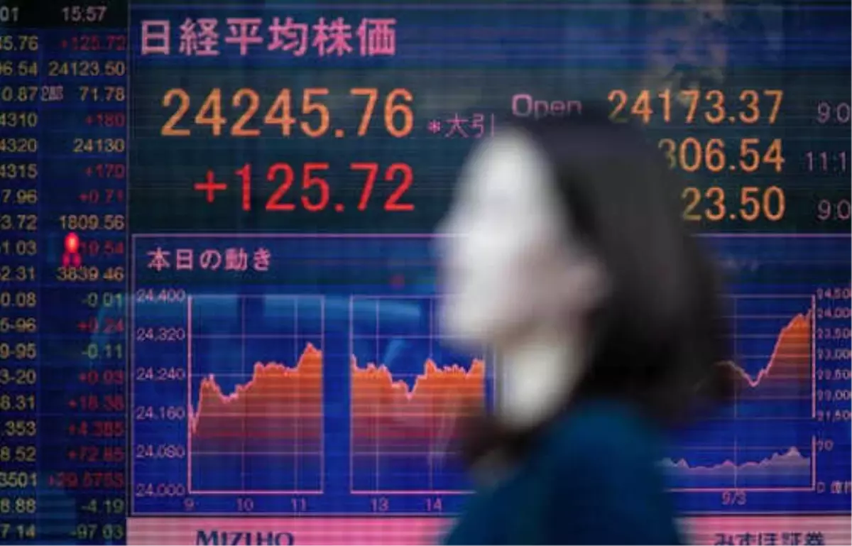 Japonya\'da Nikkei 225 endeksi 9 ayın dip seviyesinde