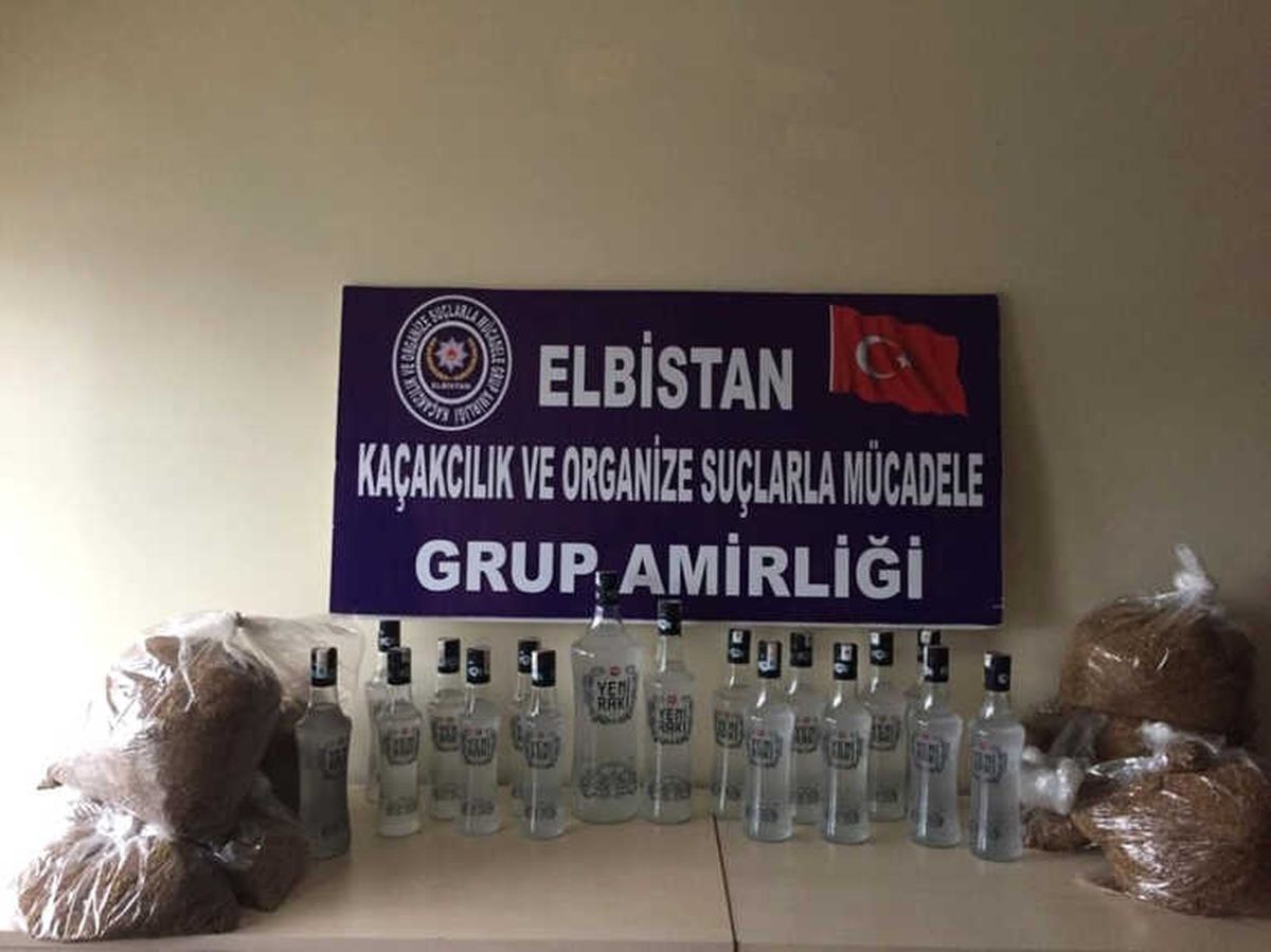 Kahramanmaraş\'ta Kaçak İçki Operasyonunda 8 Gözaltı