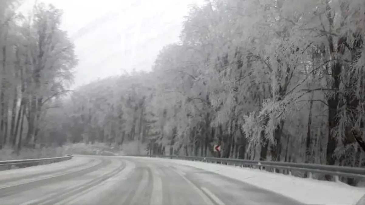 Kırklareli\'de Kar Yağışı